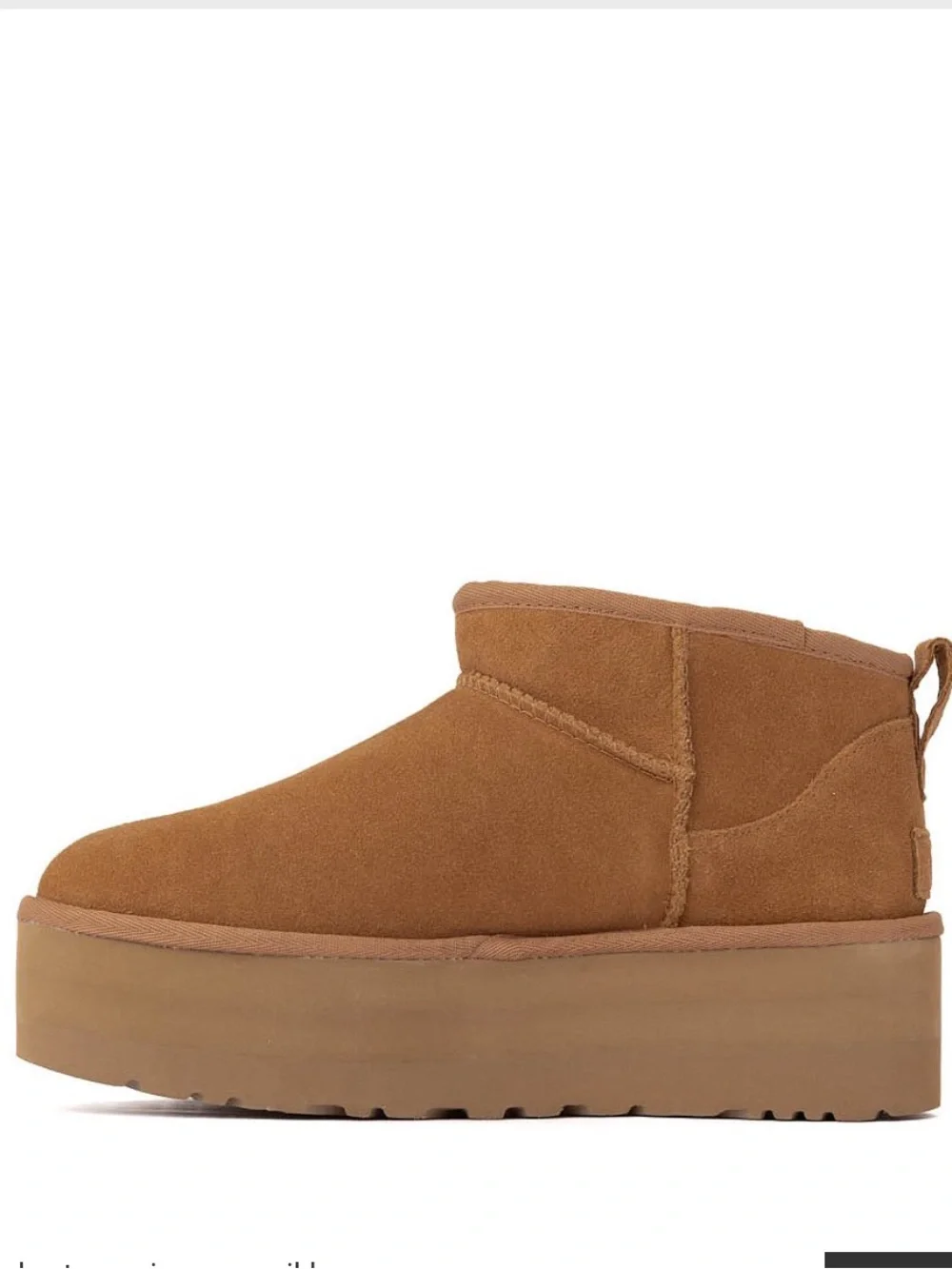 UGG® Classic Ultra Mini Platform Boot - Chestnut, Size 10, NWOT Display pair